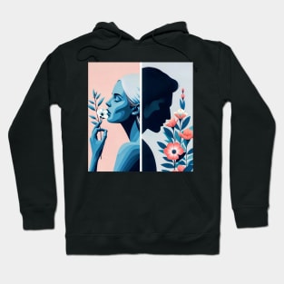 Woman and man Hoodie